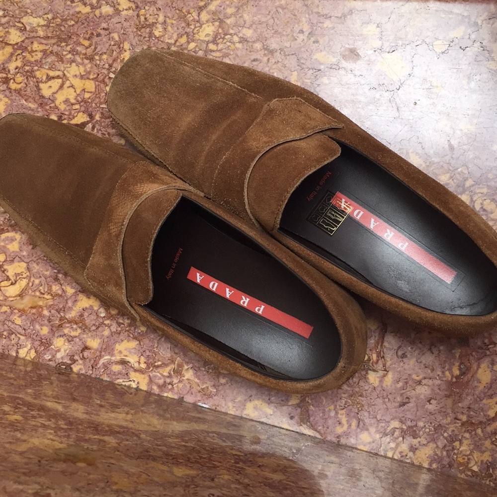 Prada slip on shoe